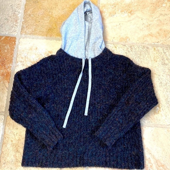 aerie Tops - Aerie Offline Ribbed Sweater Hoodie Sweatshirt Womens Fall Warm knit Size Small